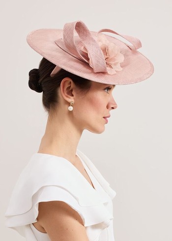 Phase Eight Flower Oval Fascinator Hats Rose Canada | PLDUTR-271